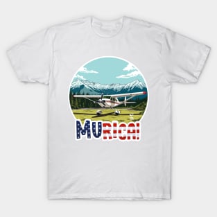 MURICA - Pilot Life i T-Shirt